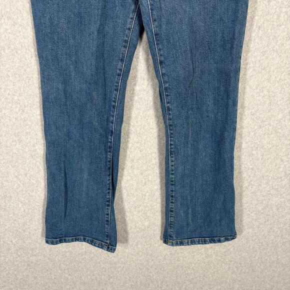 Jones New York Jeans Womens 8 Bootcut Ankle Mid Rise Stretch Utility Carpenter - Picture 5 of 11